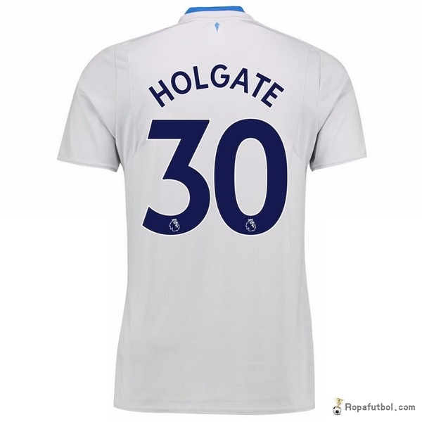 Camiseta Everton Replica Segunda Ropa Holgate 2017/18